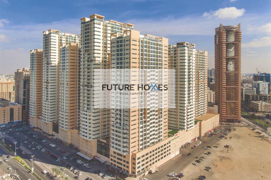 Big size 1 BHK flat for RENT in Ajman One Tower