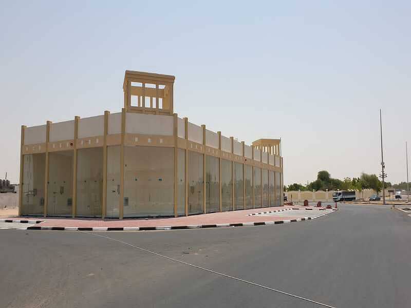 For sale residential land in Al Zahia, in installments over 36 months, a very special location