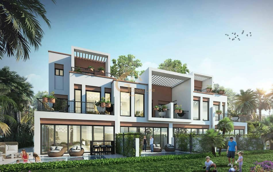 فیلا في سانتوريني داماك لاجونز 5 غرف 2687000 درهم - 5963768