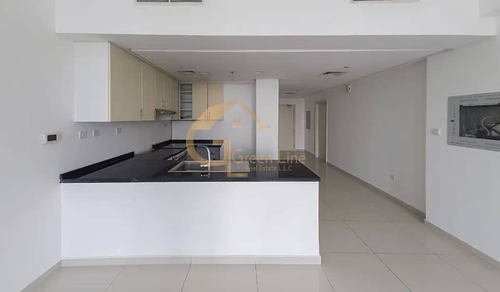 Unfurnished | Spacious and Bright 1 Bedroom Apartment With Pool View
