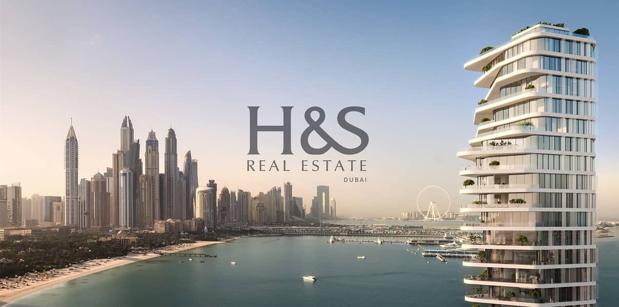 BEACH FRONT LIVING | FULL 360 DEGREE DUBAI VIEW | MORE OPTIONS AVAILABLE