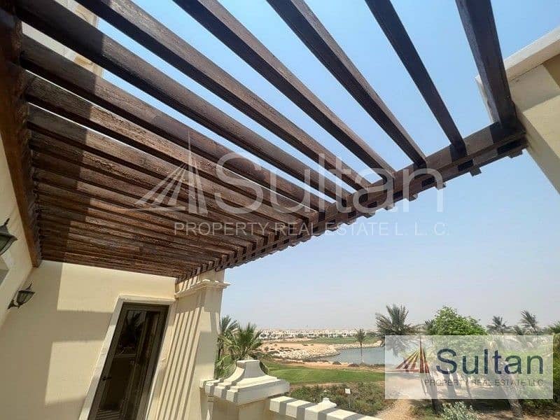 Full Lagoon and Golf View Townhouse in Al Hamra