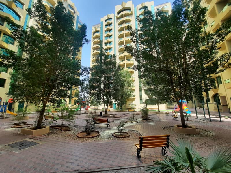 OFFERED 2-BHK APARTMENT FOR RENT AT RASHIDIYA TOWERS  24000/-AED