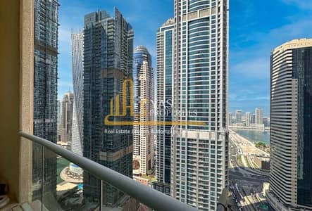 3 Bedroom Apartment for Rent in Dubai Marina, Dubai - Keys in hand | Fully furnished with waterside view