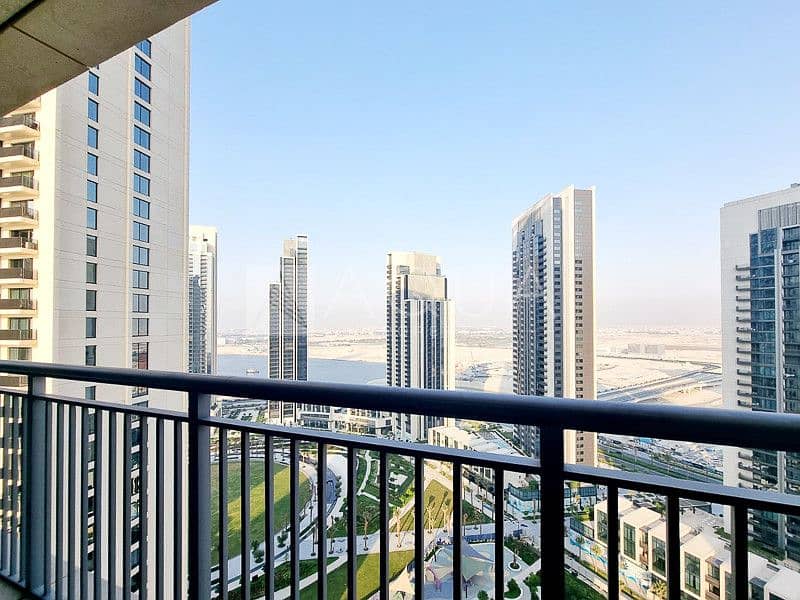 位于迪拜溪港，海港景观公寓大楼，海港景观2号大楼 1 卧室的公寓 1300000 AED - 6481549