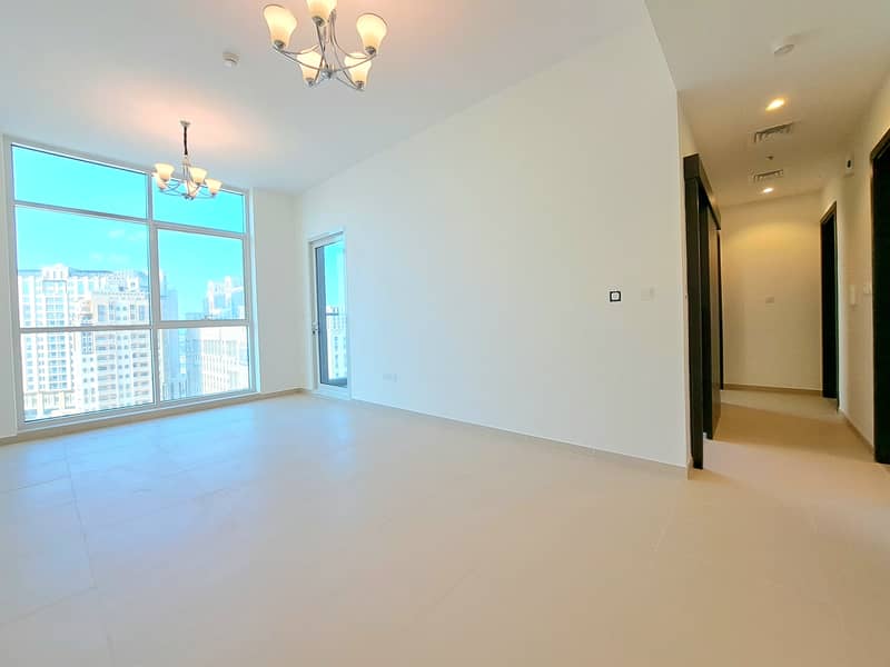 Brand New Building !!Spacious 2Bedroom Hall !! Bright Kitchen!! 3Bathroom !! Gym swimming pool All Amenities free