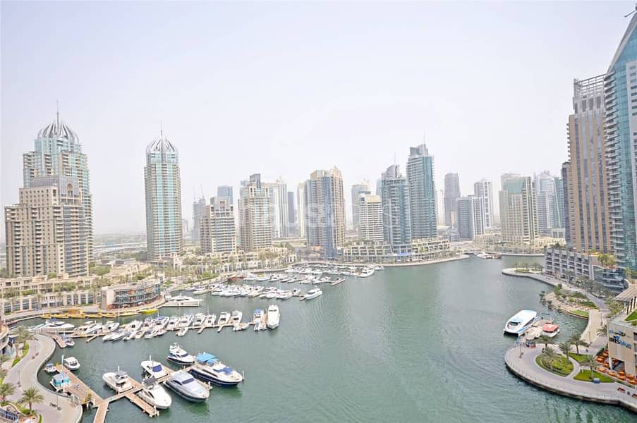 1 Bed | Cayan Tower | Full Marina view |