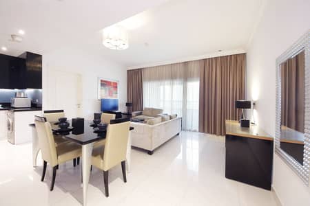 1 Bedroom Apartment for Rent in Business Bay, Dubai - ENTICING  ONE BEDROOM APT | FULLY FURNISHED | BURJ KHALIFA VIEW