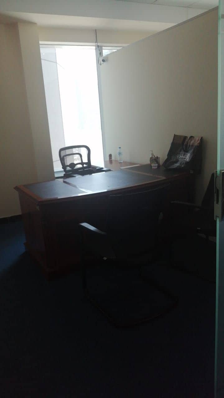 Fully Furnished  Office | inside toilet and pantry |  for rent  | close to business bay metro station