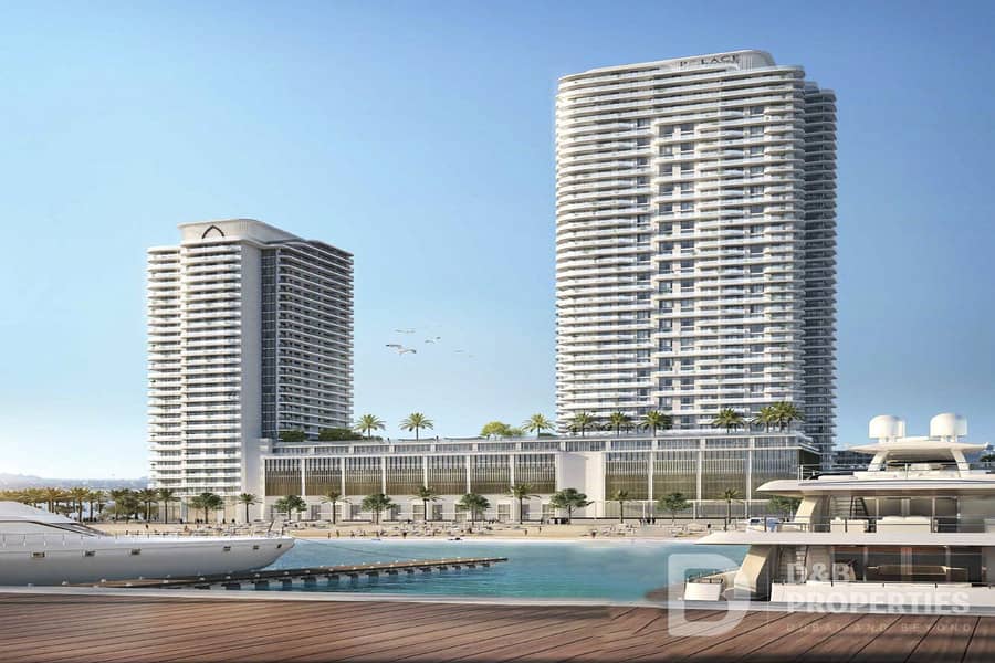 Квартира в Дубай Харбор，Эмаар Бичфронт，Резиденс Палас Бич, 2 cпальни, 4000000 AED - 6483210