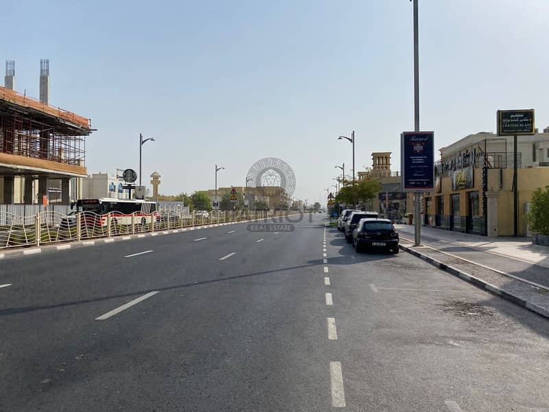 MAIN ROAD COMMERCIAL SHOP FULLY FITTED ON JUMEIRAH BEACH ROAD