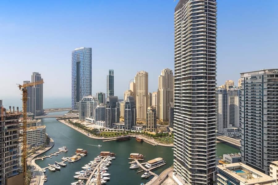 位于迪拜码头，埃斯坎滨海大厦 1 卧室的公寓 70000 AED - 6485276