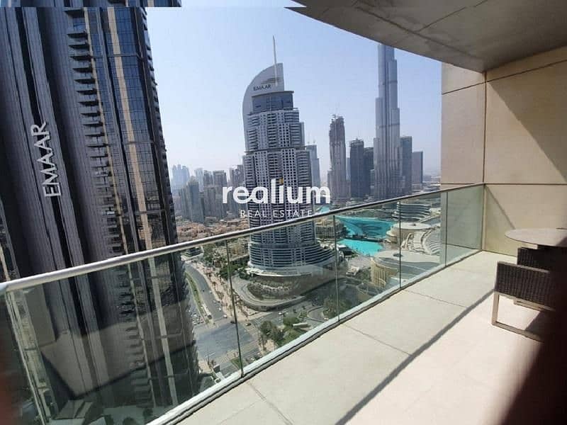 Burj and Fountain View| Corner Unit  | Furnished