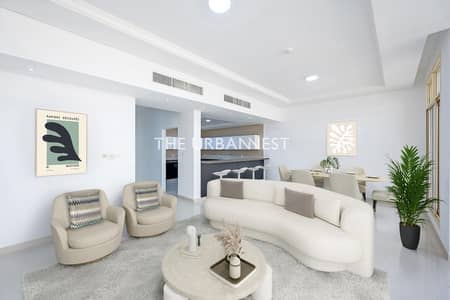 4 Bedroom Townhouse for Sale in Al Furjan, Dubai - Private Pool | Vacant 4BR+Maid |Bright Family Home