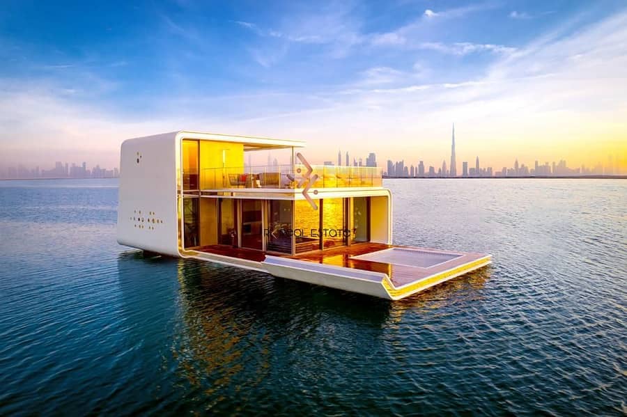 Floating Villa with Jacuzzi | Underwater Living