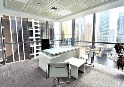 Office for Rent in Jumeirah Lake Towers (JLT), Dubai - Fitted Office | Meadows & Lake View|Indigo Icon