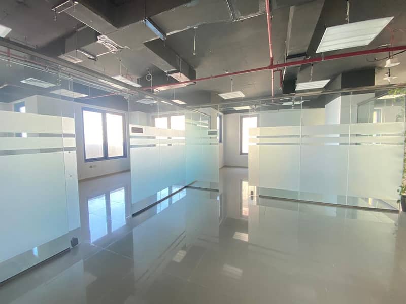 Spacious Office | Fully Fitted | With Glass Partition | Ready to Move