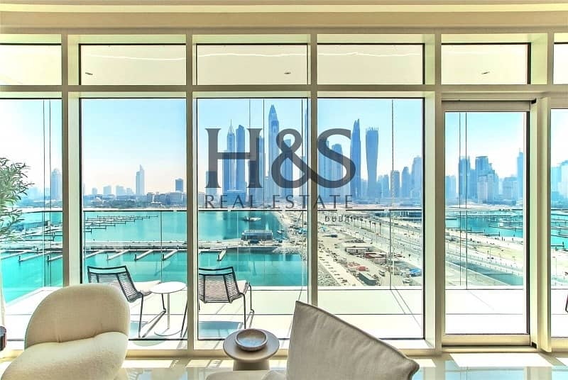 位于迪拜港，艾玛尔海滨社区，碧海蓝天塔楼，碧海蓝天2号塔楼 4 卧室的公寓 12500000 AED - 6488973