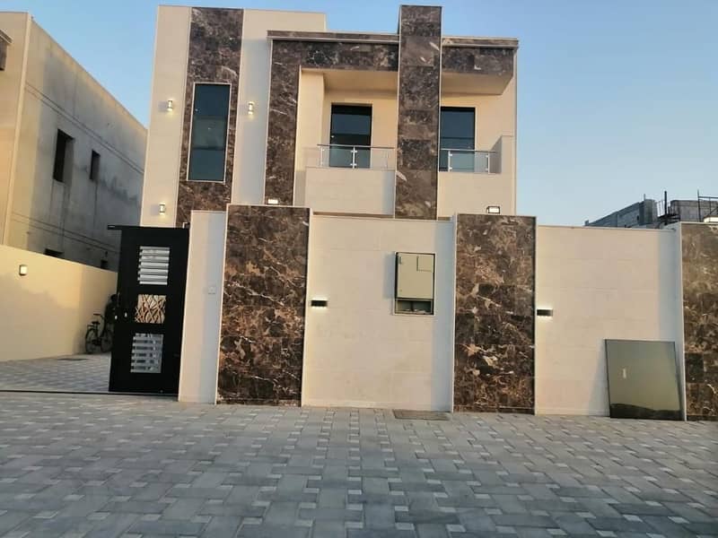 For sale a new villa in Al Yasmeen No down payment, installments up to 25 years