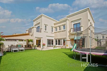 4 Bedroom Villa for Rent in Arabian Ranches 2, Dubai - Lush Green View | Single Row | Type 3