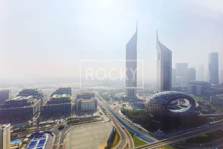 Office for Sale in Sheikh Zayed Road, Dubai - Higher Floor | Fitted Office | With Pantry
