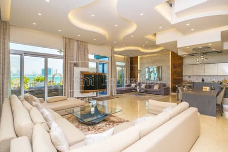 5 Bedroom Villa for Sale in Palm Jumeirah, Dubai - UpgradedIExclusiveICornerIBurj Al Arab View