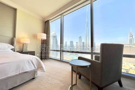 2 Bedroom Flat for Rent in Downtown Dubai, Dubai - High Floor | Luxurious | Stunning View | Large