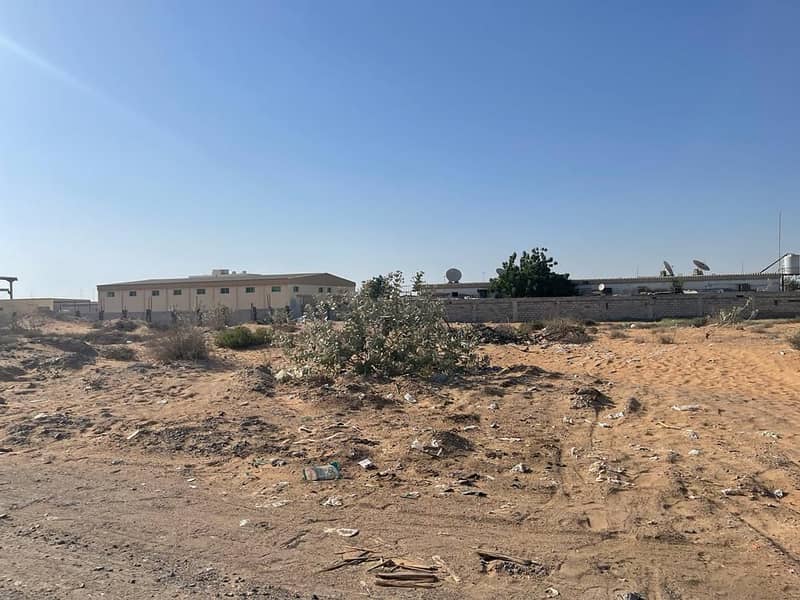 29062 sq ft Corner land  industrial land in emirates modern industrial Umm al quain