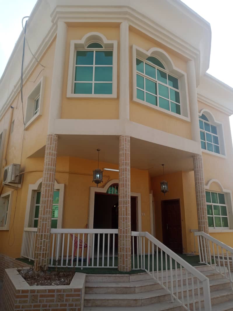 Villa for sale in Al Rawda with water, electricity and air conditioning without 0% down payment0