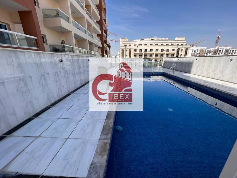 Best price 1bhk apartment with balcony wardrobe+gym&pool just 30k al warsan  4 dubai