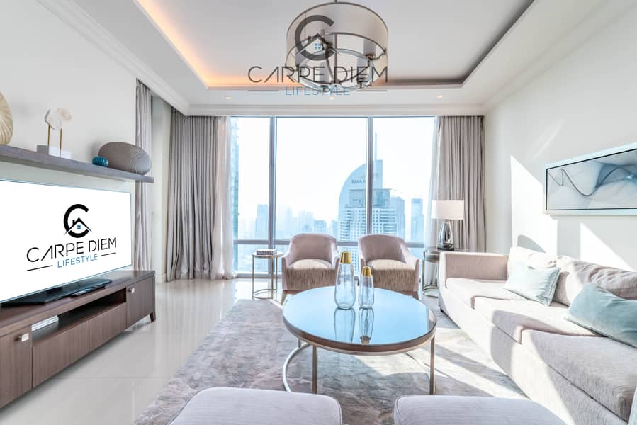 Luxury 2 Bedroom Apartment | Burj Khalifa and Fountain Views