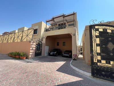 6 Bedroom Villa for Rent in Khalifa City, Abu Dhabi - Western stylish 6 Master B/R Neat Clean Villa + private pool +Driver room KCA