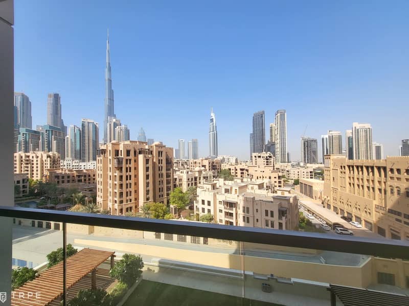 RESALE I BURJ KHALIFA VIEW I FURNISHED I FREE SERVICE CHARGE