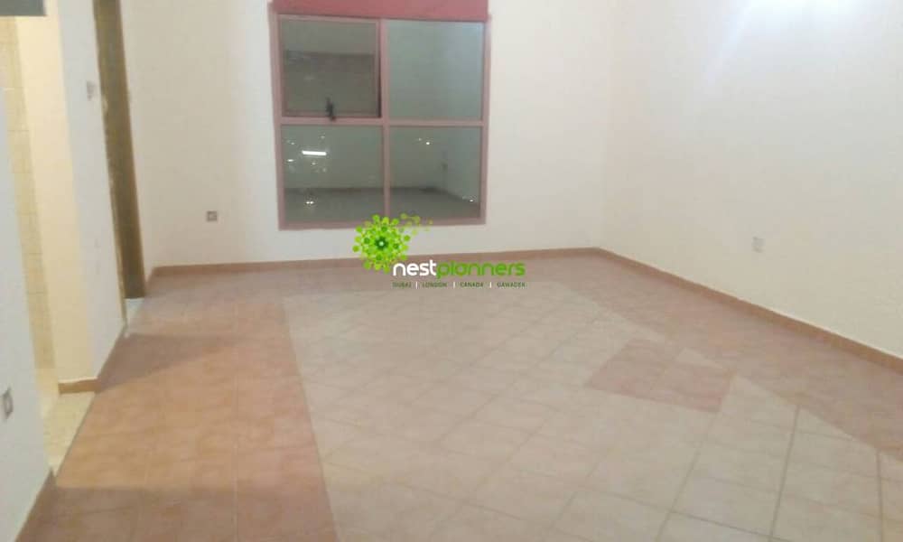 Clean and spacious studio for rent in Al Nahda