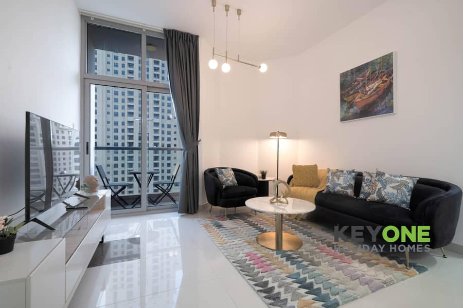 位于迪拜码头，滨海码头，滨海码头2号公寓 2 卧室的公寓 18000 AED - 6465542