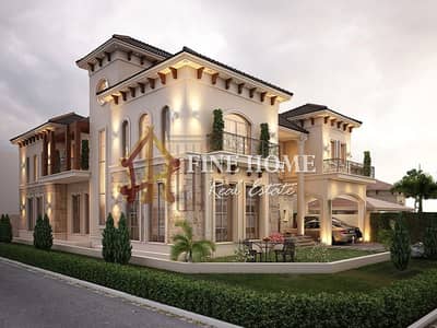 6 Bedroom Villa for Sale in Khalifa City A, Abu Dhabi - Luxurious! Villa 6BR with External Extensions