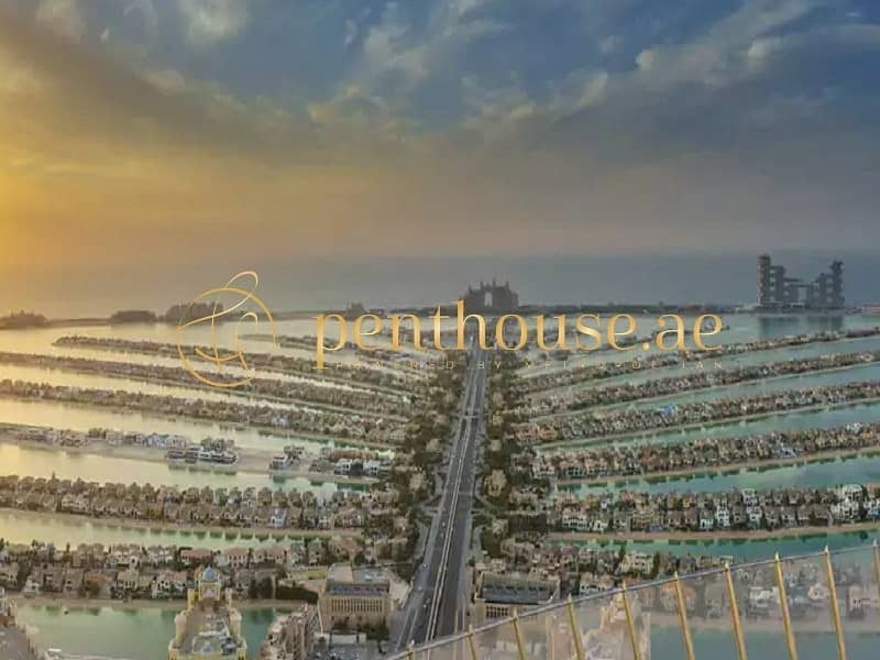 Pristine Palm Views | Luxe Penthouse | Inquire Now