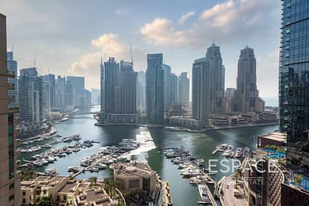 3 Bedroom Flat for Sale in Dubai Marina, Dubai - V O T | Full Marina View | 3 Bed Al Mass