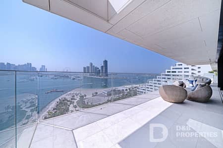 4 Bedroom Flat for Sale in Palm Jumeirah, Dubai - Beachfront Living | 4 Beds | Super Potato Design