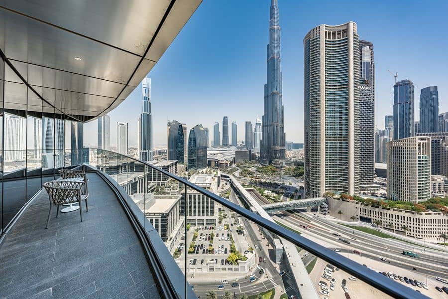 Exclusive | Full Burj Khalifa & Sea View