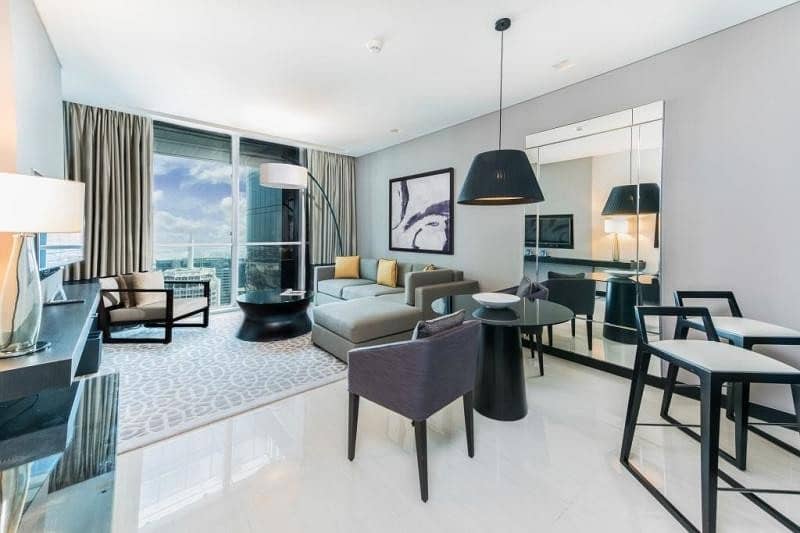 Lavish Fully Furnished and Serviced Apt. with SZR view