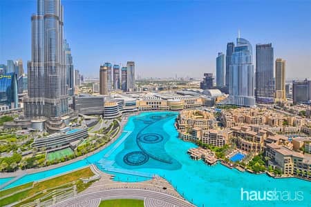3 Bedroom Flat for Sale in Downtown Dubai, Dubai - Full Burj and Fountain view| Best priced on market