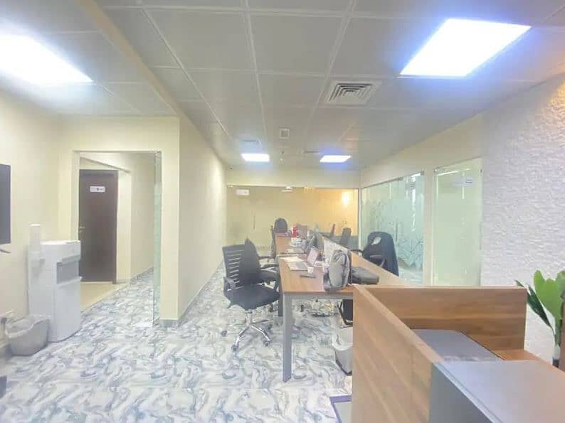 OFFICE FOR RENT IN DSO | READY TO MOVE | PARTITIONS