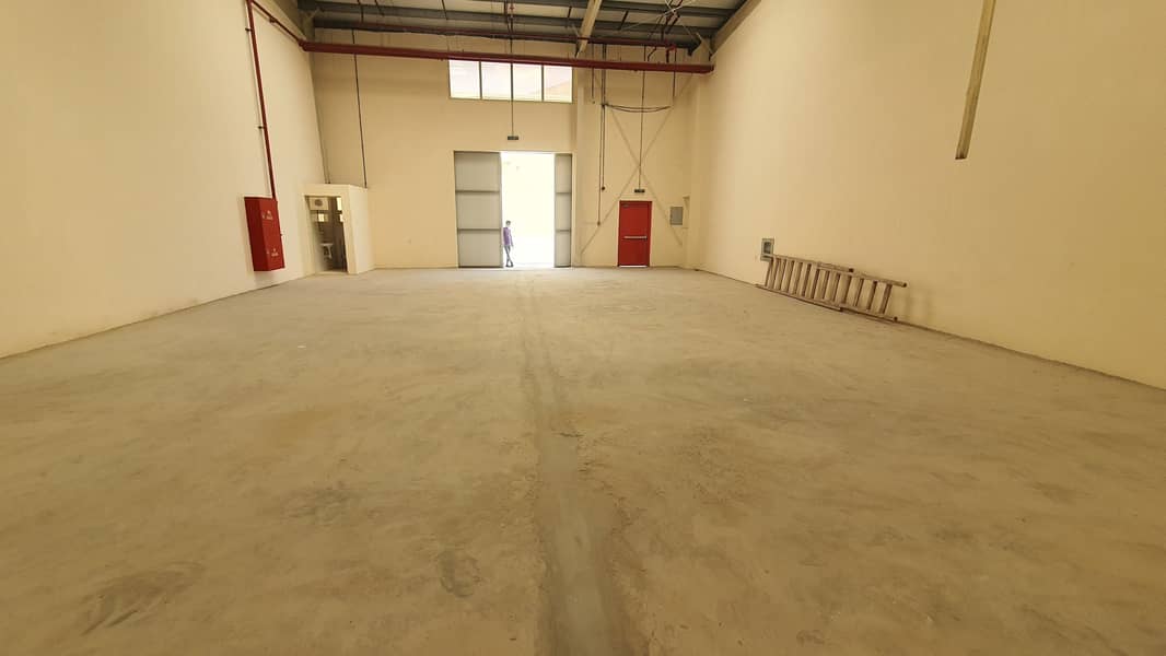 BRAND NEW WAREHOUSES ON ROAD ONLY 35K AREA 2300SQFT WITH OUT SEWA AL SAJA AREA ON ROAD EASY LOADING