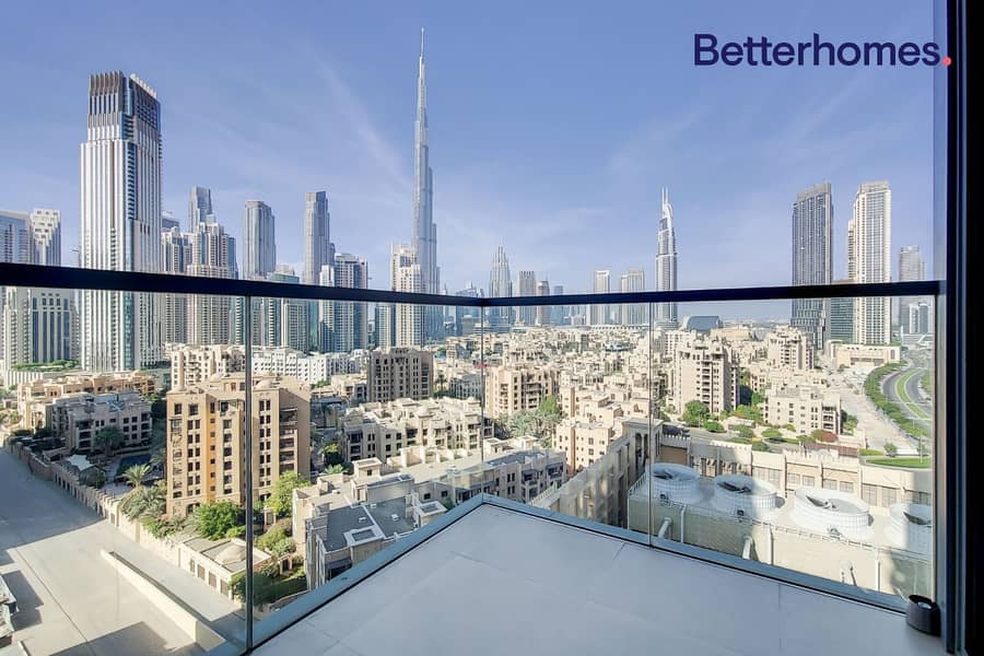 One Bed | Burj Khalifa View | Corner Unit