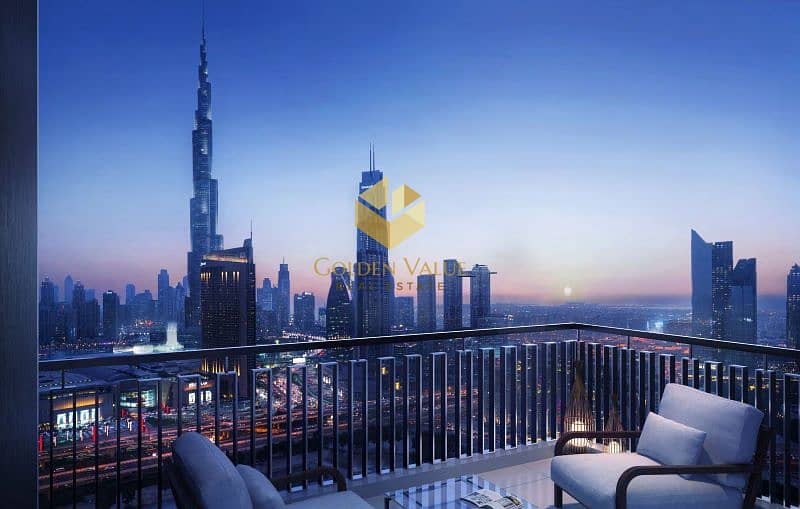 Burj & Fountain View | 5 Years Post handover |High Floor