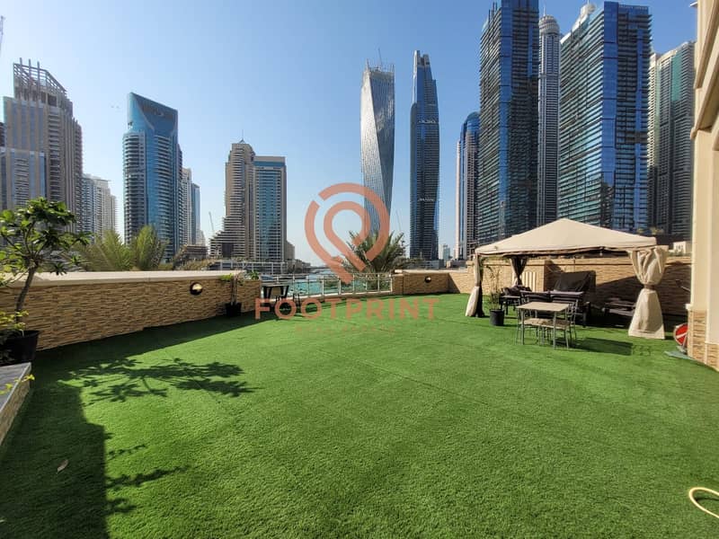 位于迪拜码头，迪拜滨海大厦（怡玛6号大厦），阿尔安巴尔大厦 4 卧室的别墅 570000 AED - 6478555