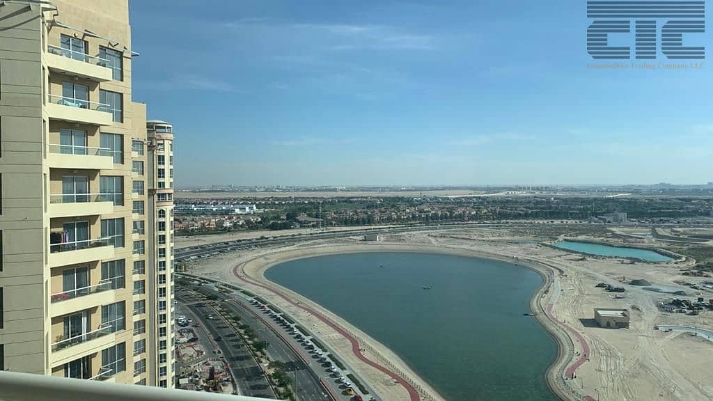 位于迪拜生产城(IMPZ)，湖畔公寓，湖畔大厦C座 1 卧室的公寓 425000 AED - 6409156