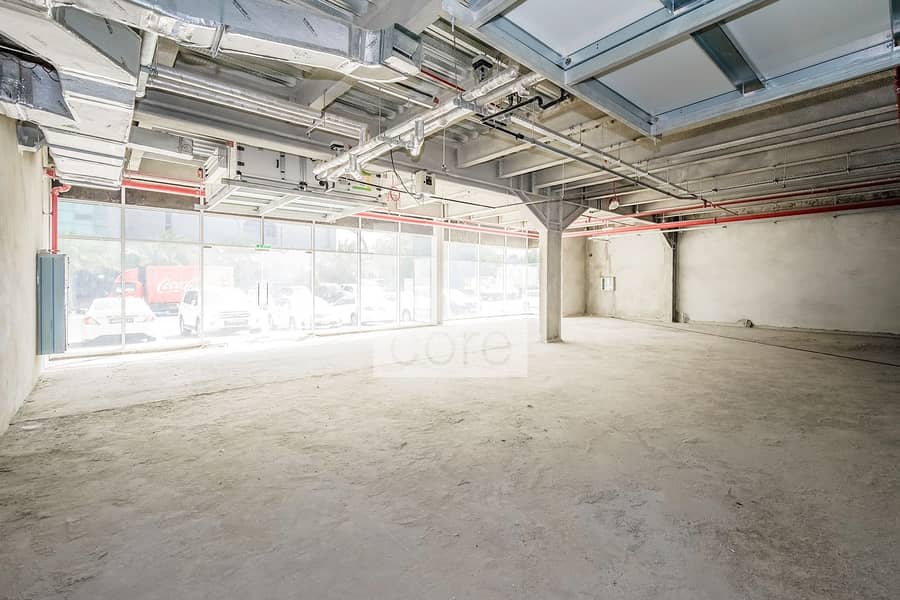 Vacant  shell and core retail in Rawabeh