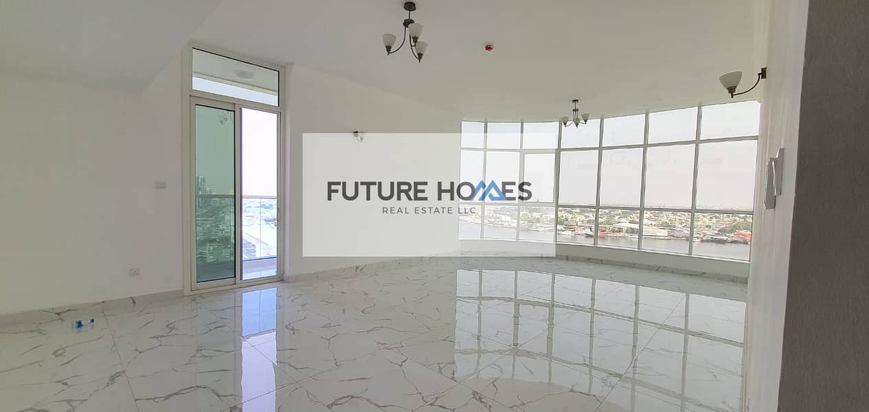Very beautiful full sea view 2 BHK  apartment for rent in Oasis tower Ajman